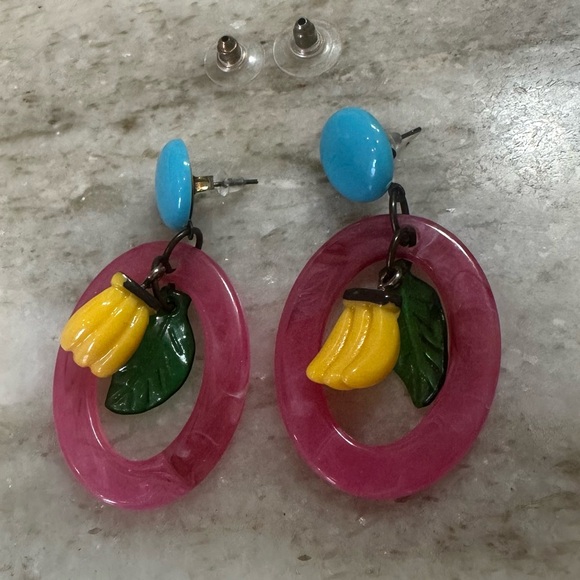 Vintage Banana earrings. - Picture 8 of 10